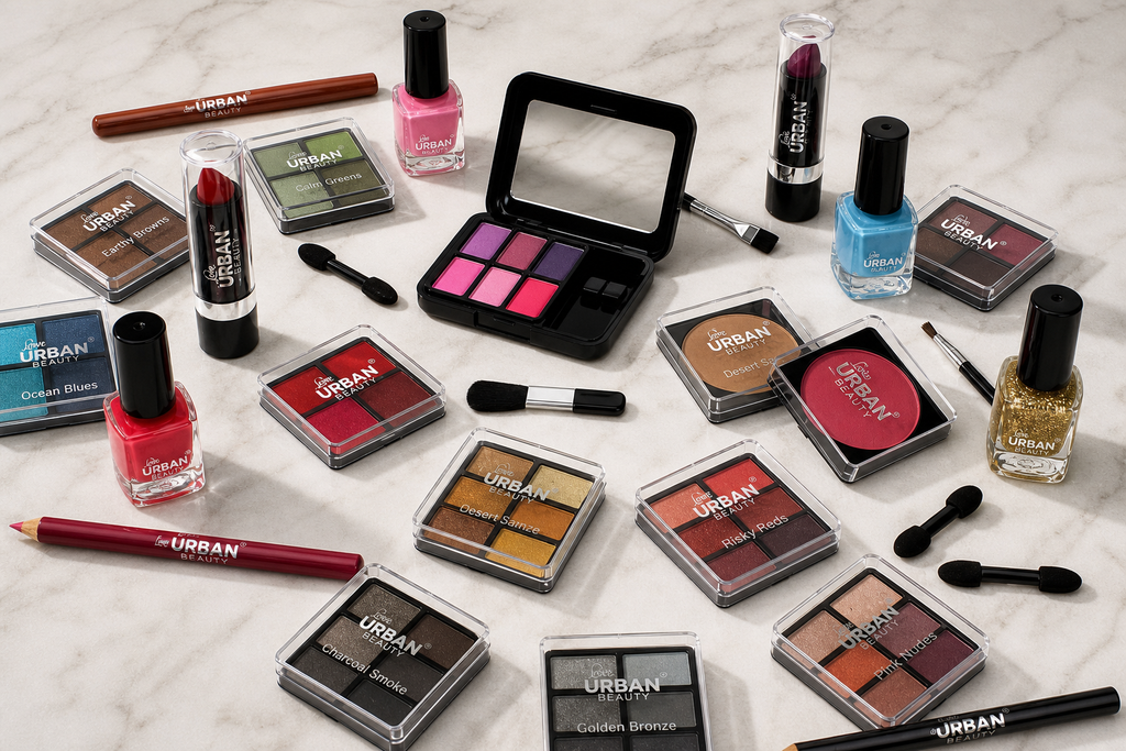 LOVE URBAN BEAUTY - Maletín de Maquillaje Profesional 82 Piezas