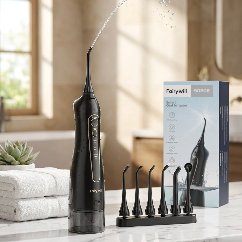 Irrigador Dental Portátil Recargable - 3 Modos de Limpieza | 300ML