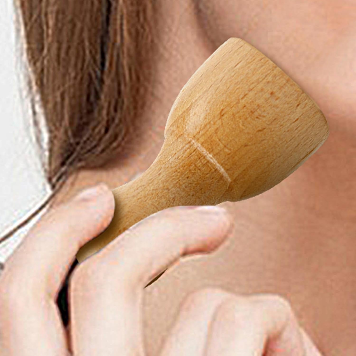 Vaso De Masaje Facial Con Ventosas: Herramienta De Masaje De Elevación Facial, Herramienta De Modelado Facial De Madera, Vasos Para El Cuidado De La Piel, Herramienta Guasha Para Cuerpo, Cara,